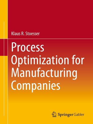 cover image of Process Optimization for Manufacturing Companies